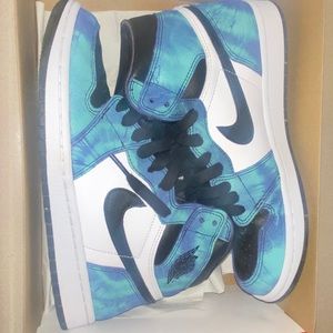 Women’s jordan 1 tie dye sneakers
